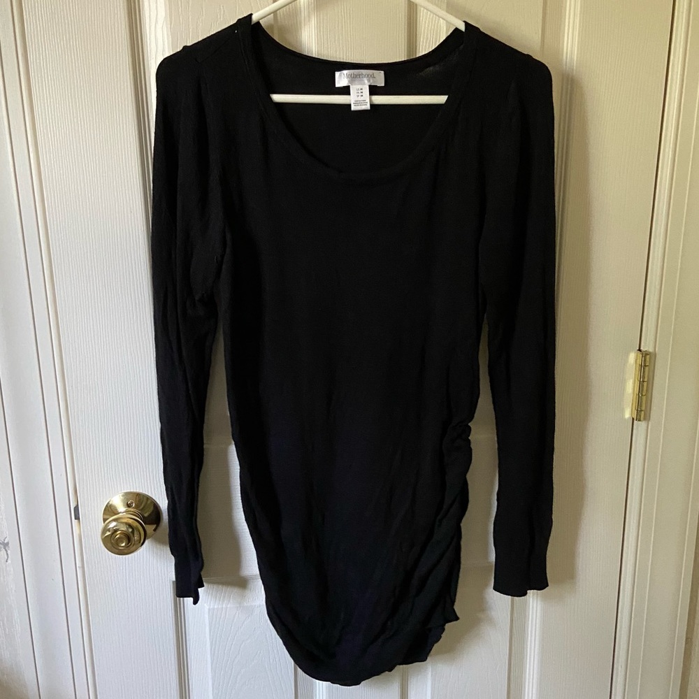 Black Maternity Sweater